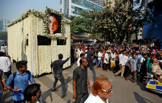 Sridevi Funeral photos